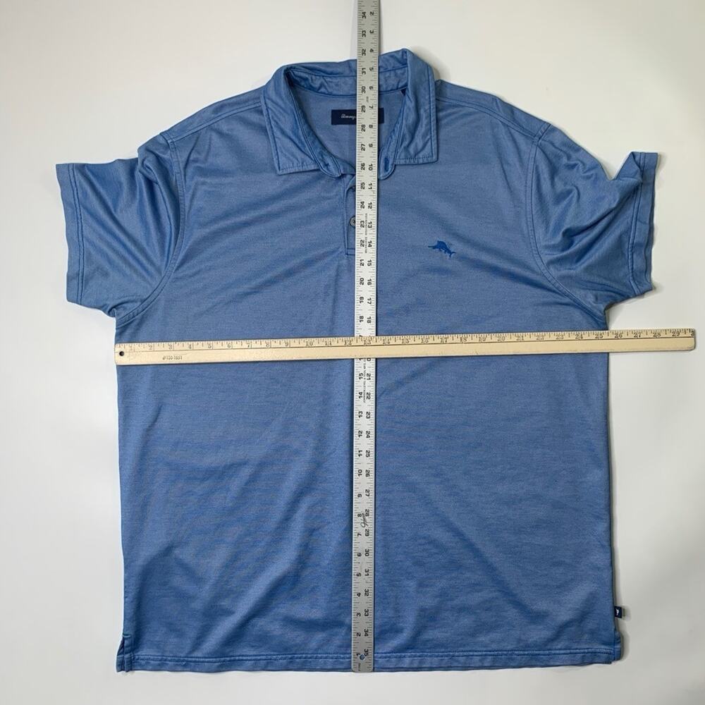 Tommy Bahama Polo Shirt Mens XXL 2XL Copen Pima Cotton Blend Short Sleeve Golf - Picture 6 of 9